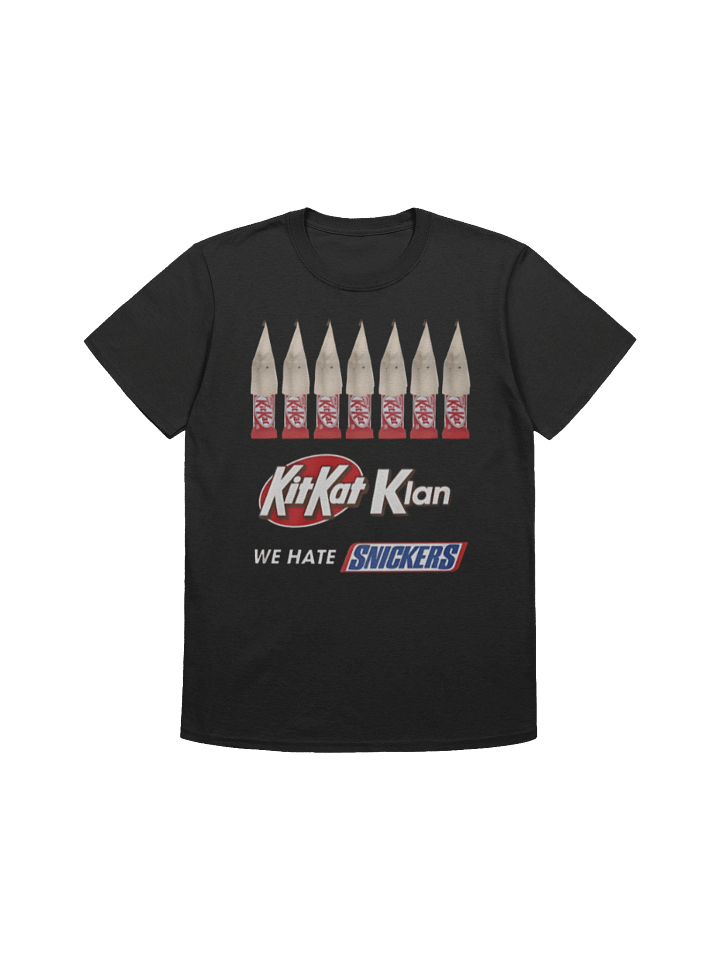 Kit Kat Klan We Hate Snickers T-Shirt product image (1)