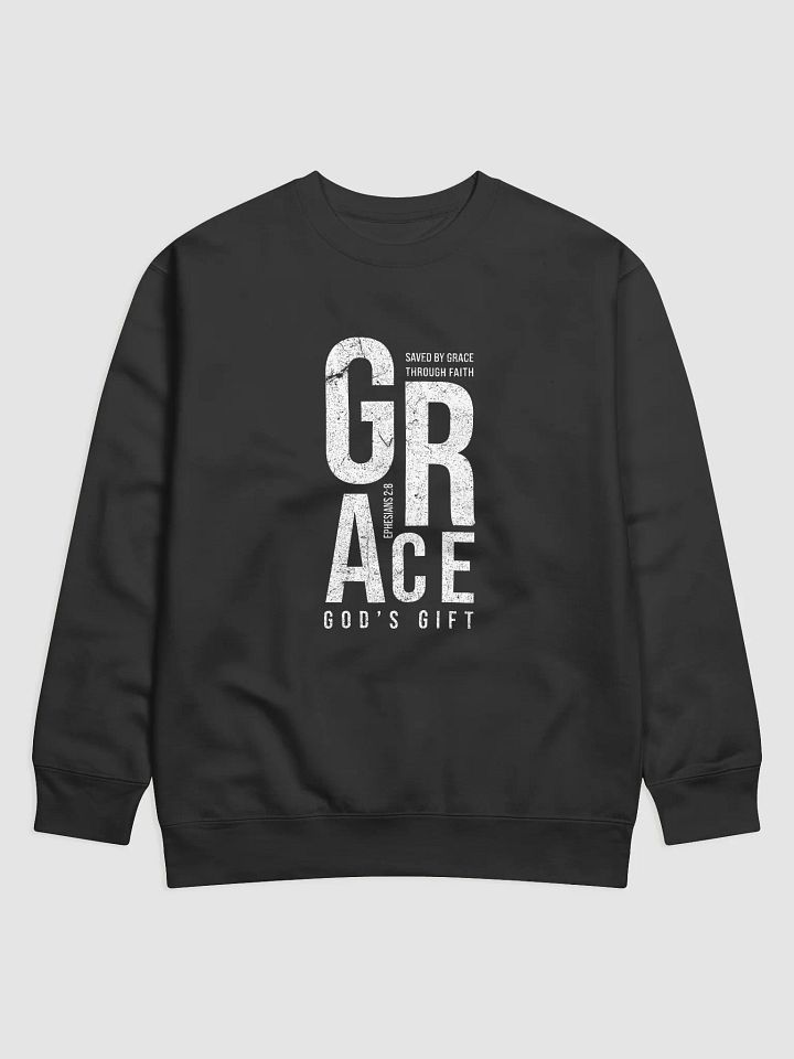 Saved by Grace – Unisex Sweatshirt (DARK) product image (1)