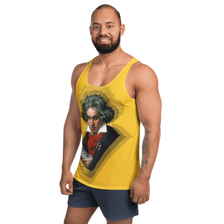 Roland van Beethoven by Frank Fonik (TB 303), classic synth Tribute, Regular fit Tank Top product image (2)