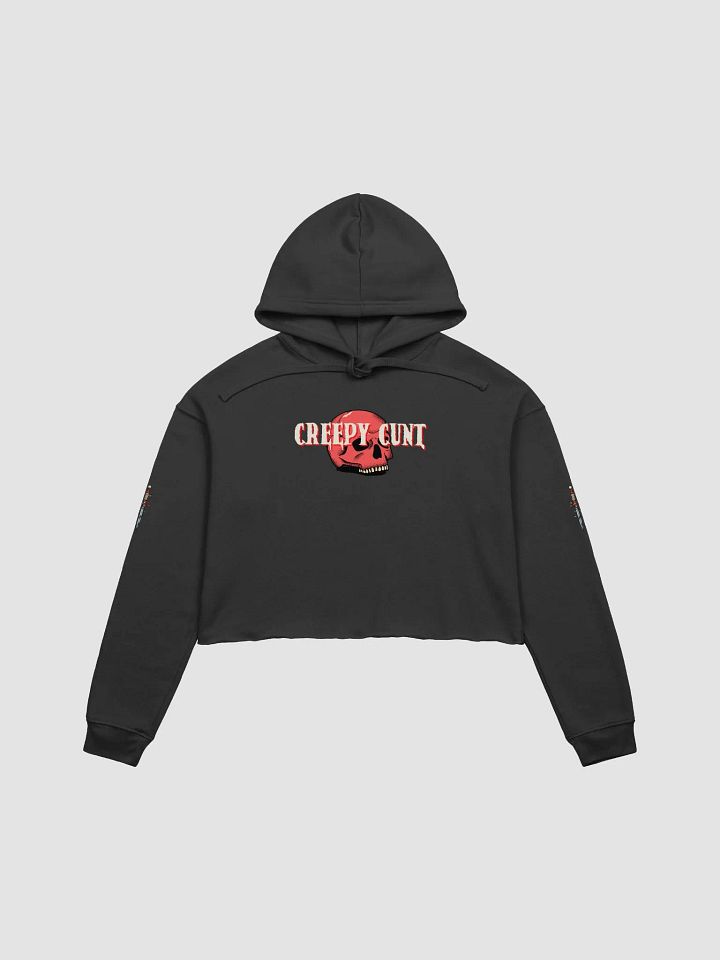 CREEPY CROPPED HOODIE product image (1)