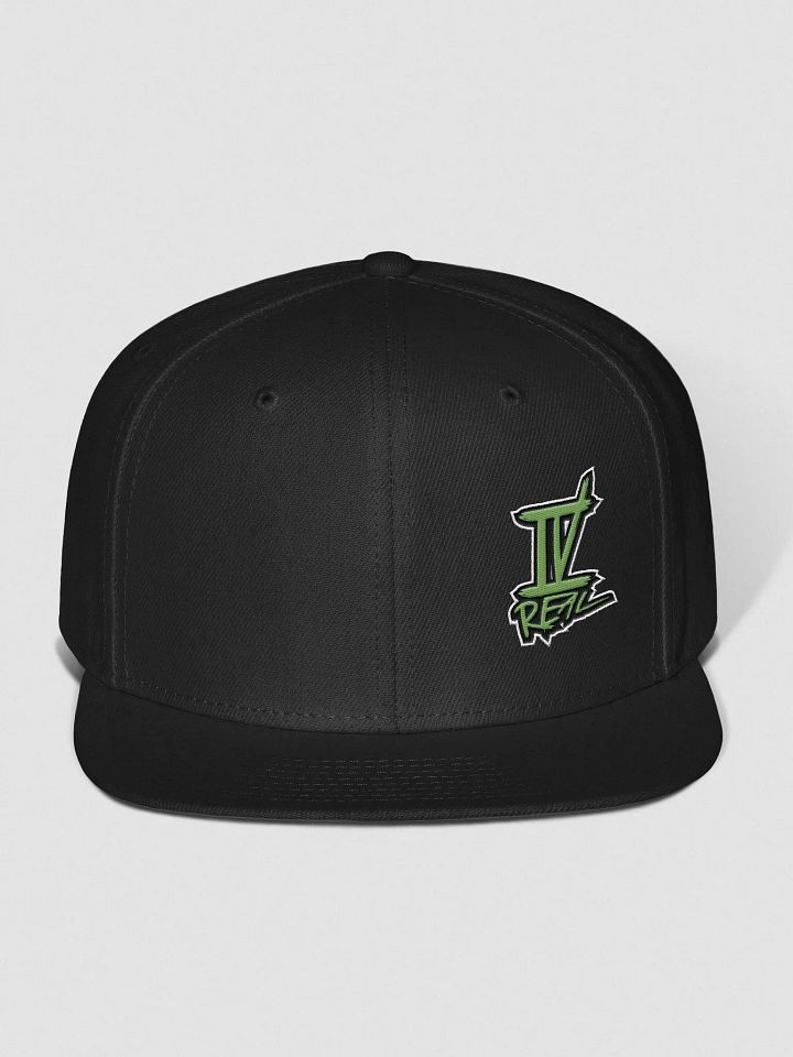 IVREAL Black Snap Back Green Logo product image (1)