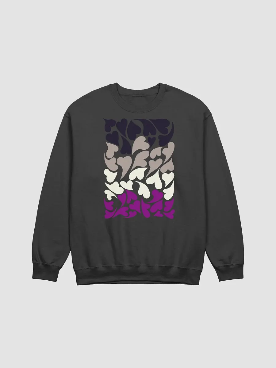 Nestled PRIDE Asexual Sweatshirt product image (1)