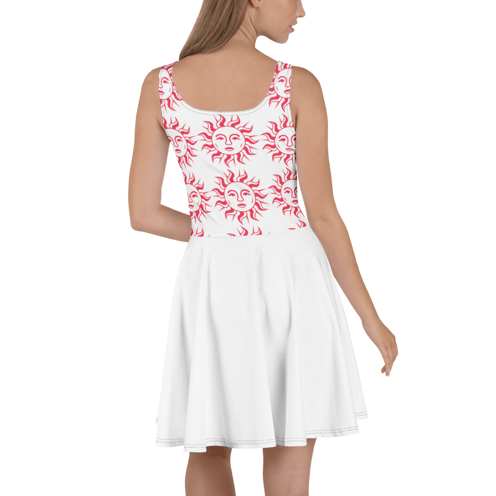 Red White Sun Dress product image (4)
