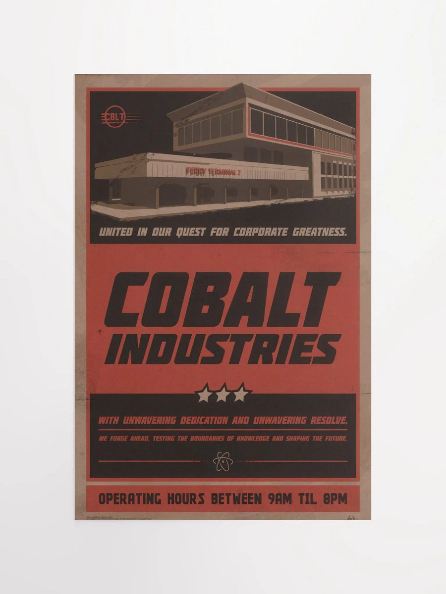 Cobalt Industries Poster product image (4)
