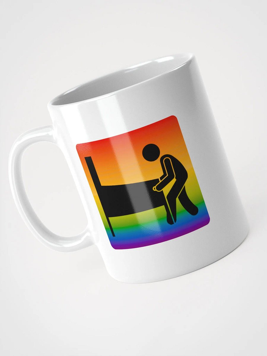 White Rainbow Pinball Mug product image (7)