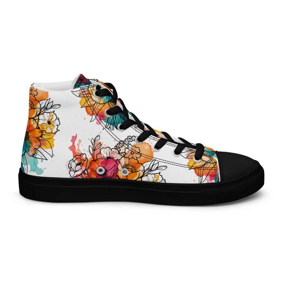 Ink Splash Bouquet High Tops product image (12)