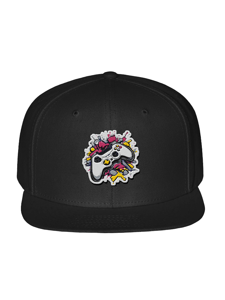 Neon Dream Game Controller Snapback Cap product image (2)