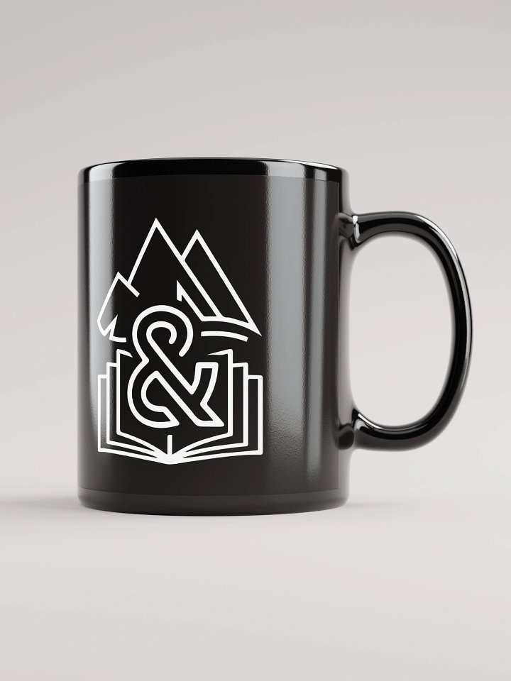 The Land & The Bible Black Coffee Mug product image (1)
