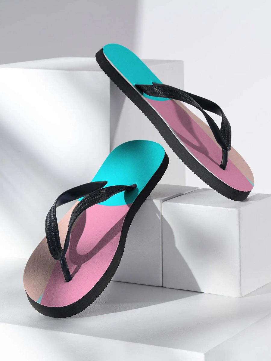 Abstract Calm Flip Flops product image (3)