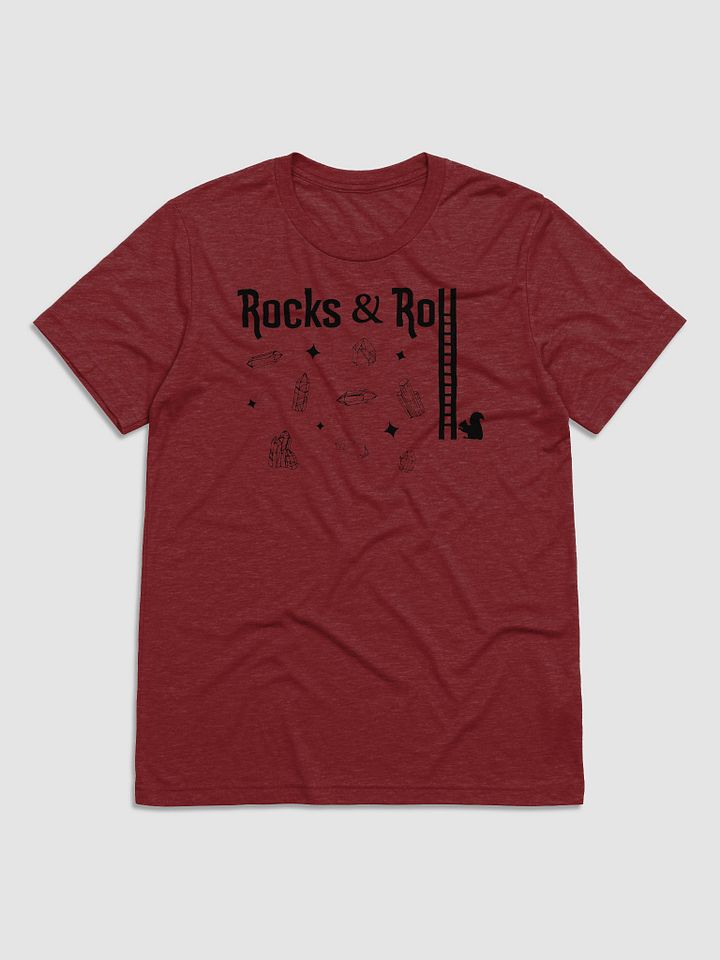 Rocks & Roll T-Shirt (Black) product image (1)