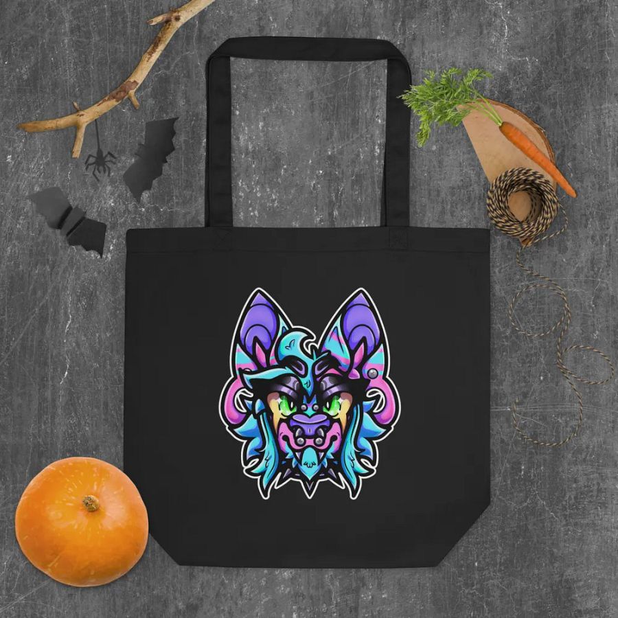 MatchaEXE Symmetrical Icon + Logo Tote Bag product image (4)