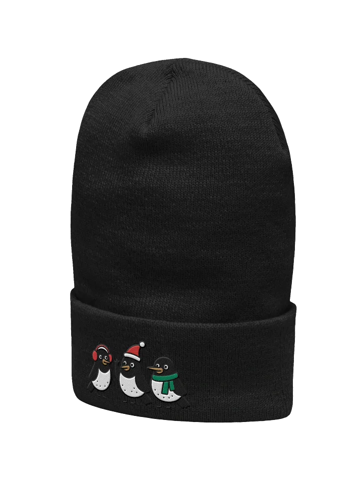 Embroidered Beanie Winter Wonderland Magpies product image (10)