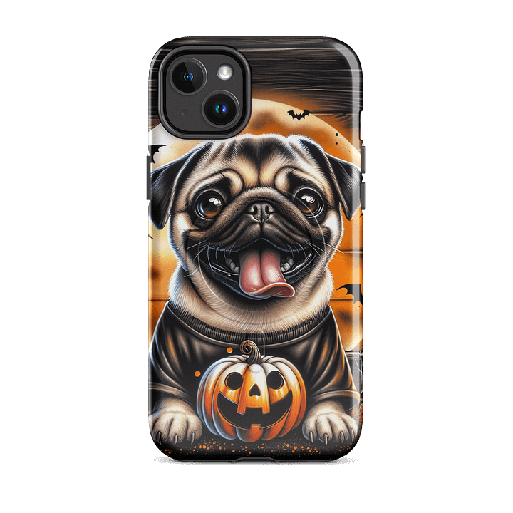 Pug Moonlight MagSafe® iPhone Case product image (35)
