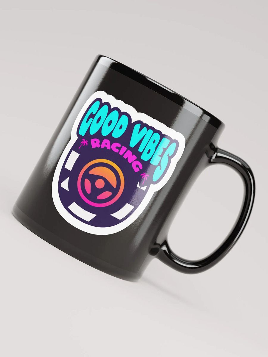 GOOD VIBES RACING BLACK MUG product image (7)