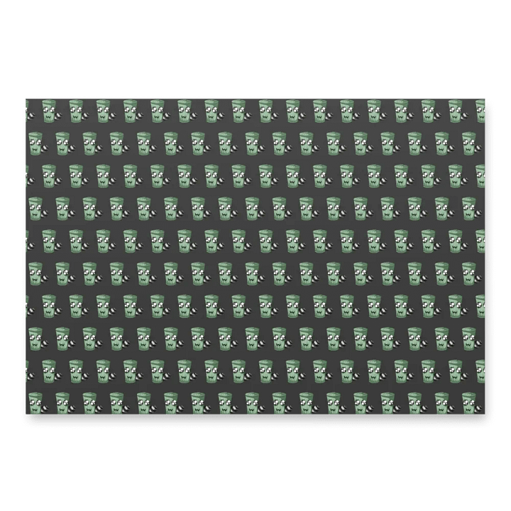 Trash wrapping paper product image (2)