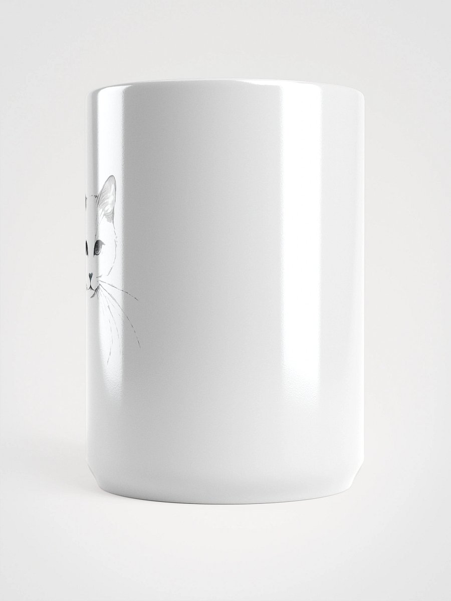 Elegant Feline Sketch Mug product image (5)
