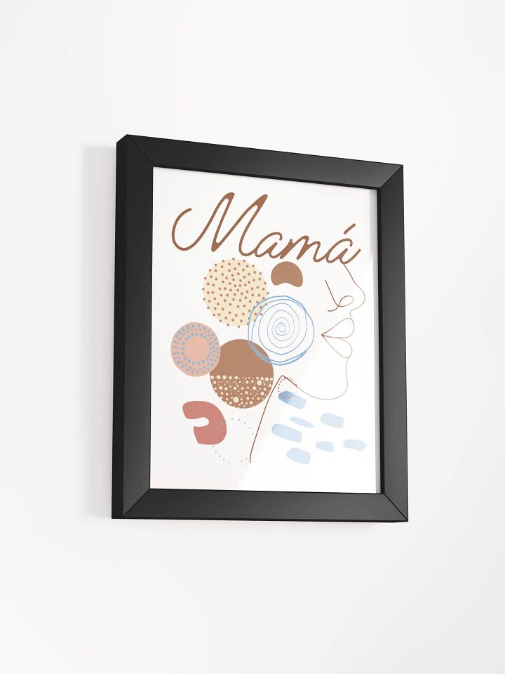 Mamá Boho Mothers Day Design matte poster product image (2)