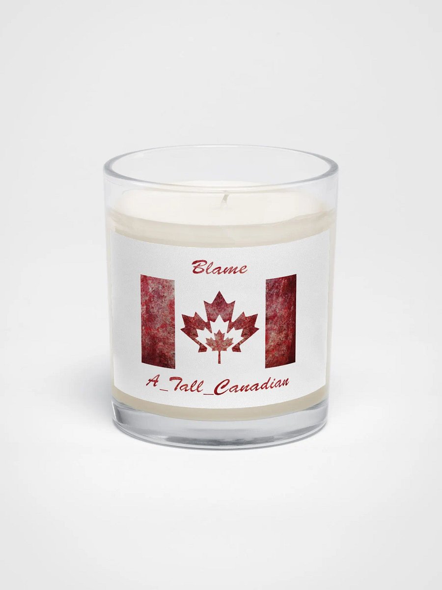 Blame Canadian Glass Jar Candle product image (1)