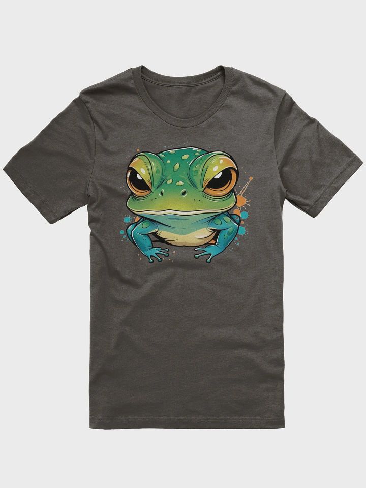 Cheerful Frog Cartoon T-Shirt product image (1)