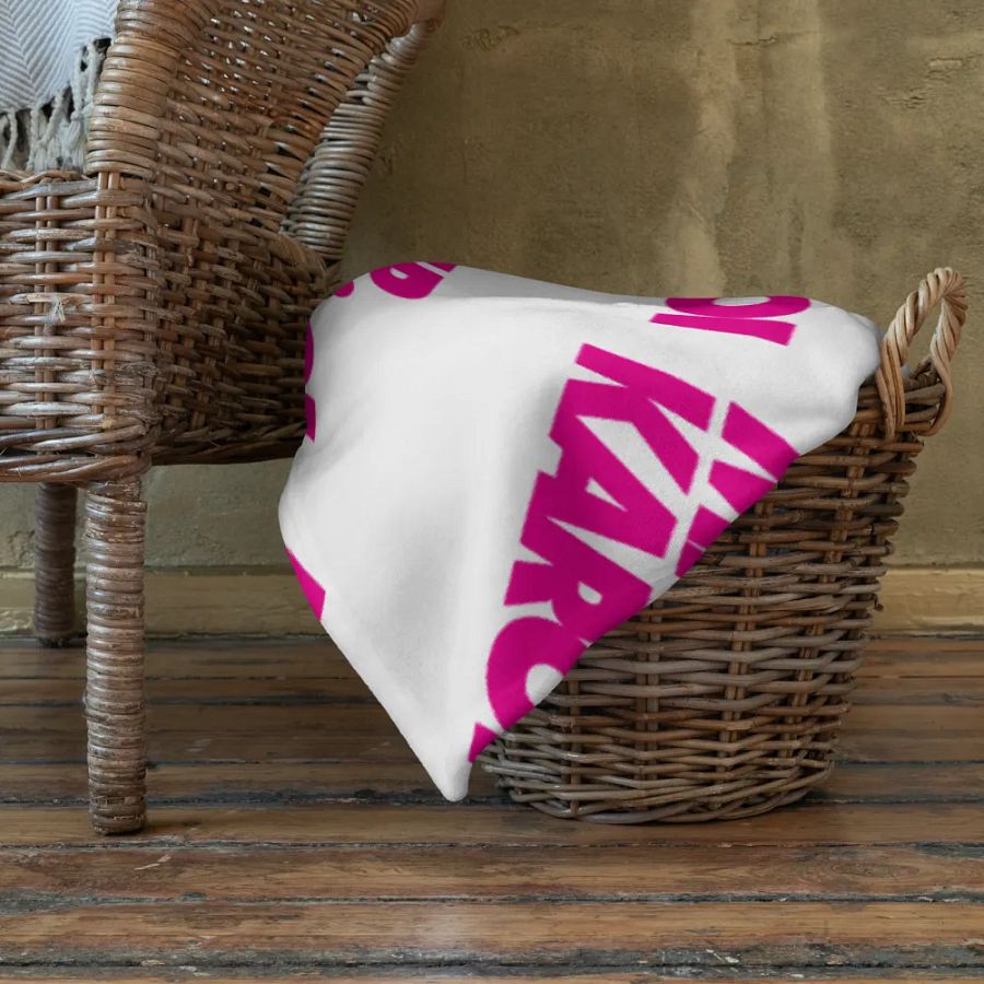 Mr. Karoi Logo Throw Blanket product image (10)