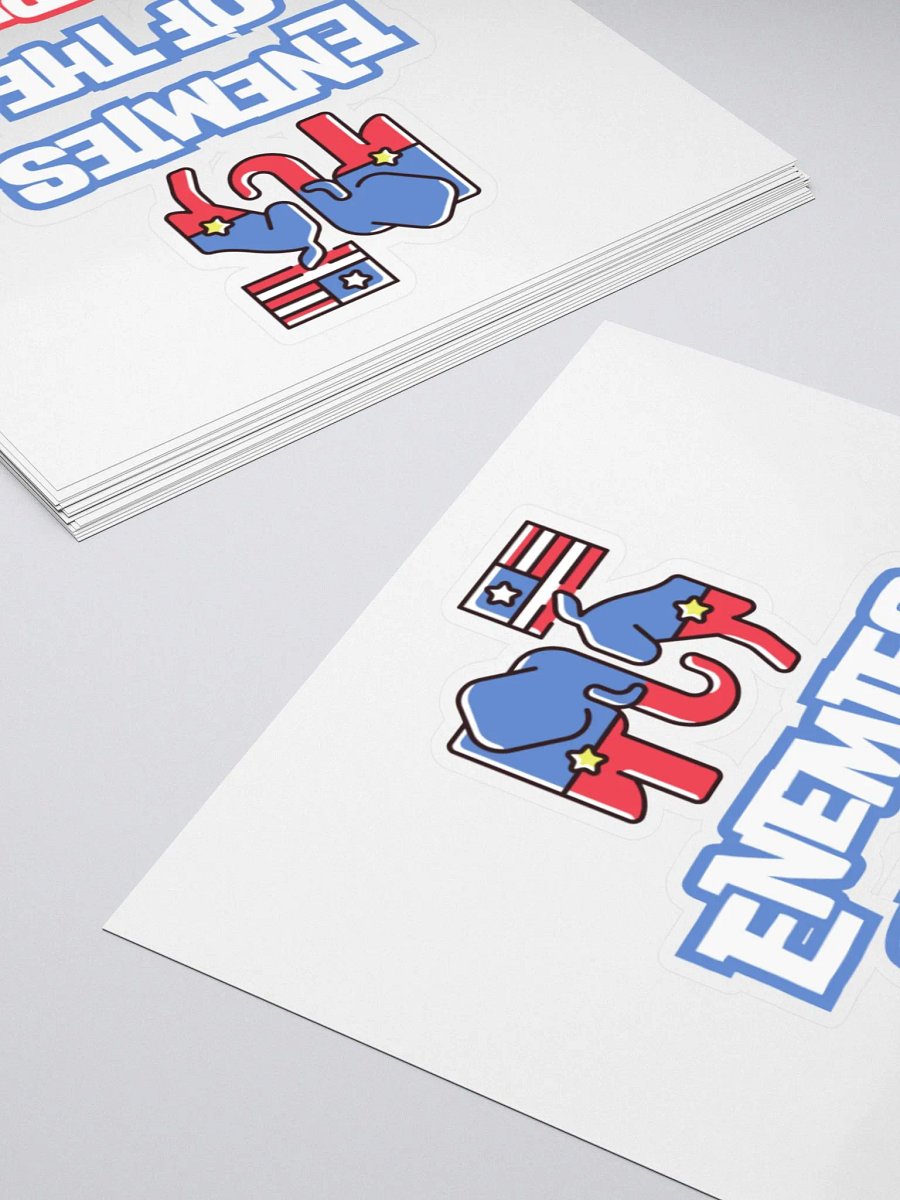 Enemies of the people - sticker product image (12)