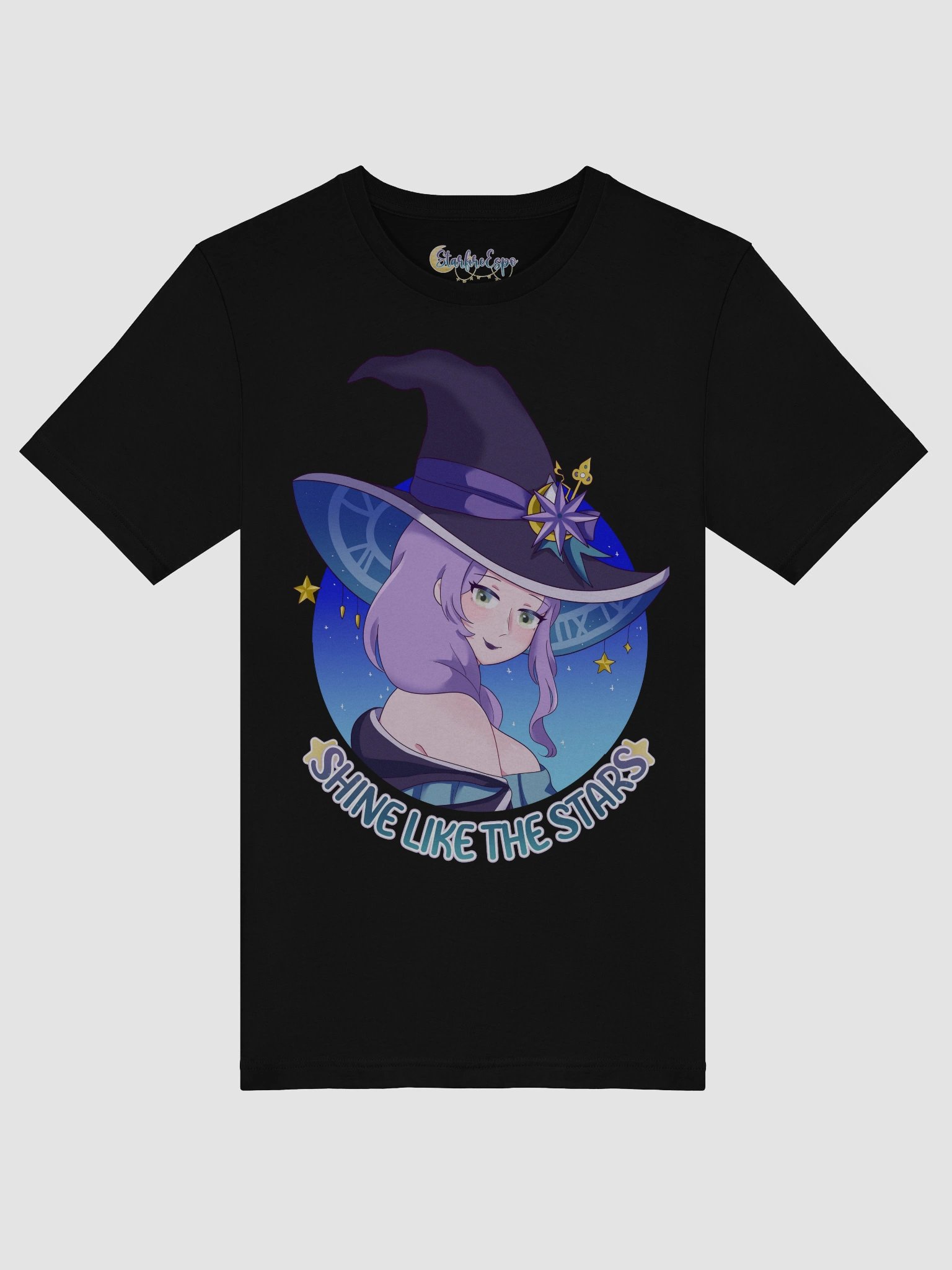 "Shine Like the Stars" Moon Witch Starfire T-Shirt product image (48)