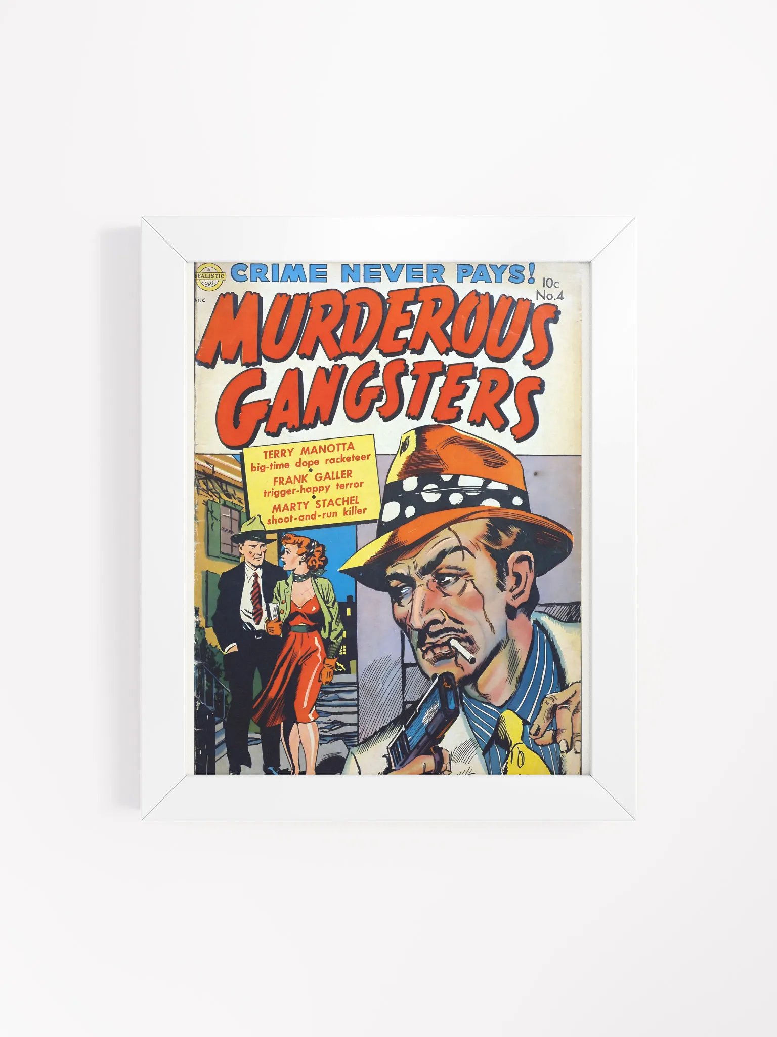 Vintage Crime Comic Matte Poster product image (67)