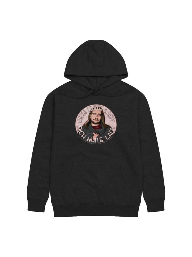 Rich White Lady Portrait Hoodie product image (1)