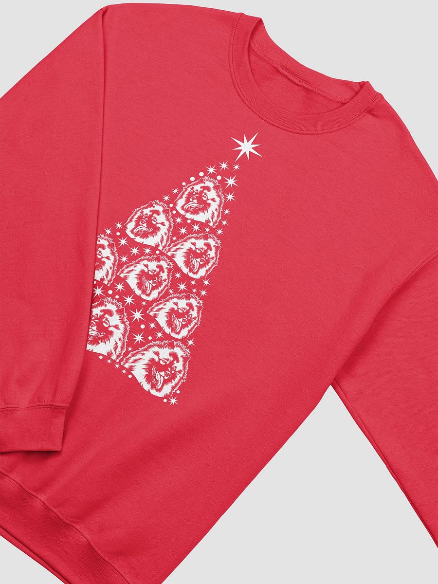 Keeshond Christmas Tree Sweatshirt Design for Keeshond Paw-rents product image (24)