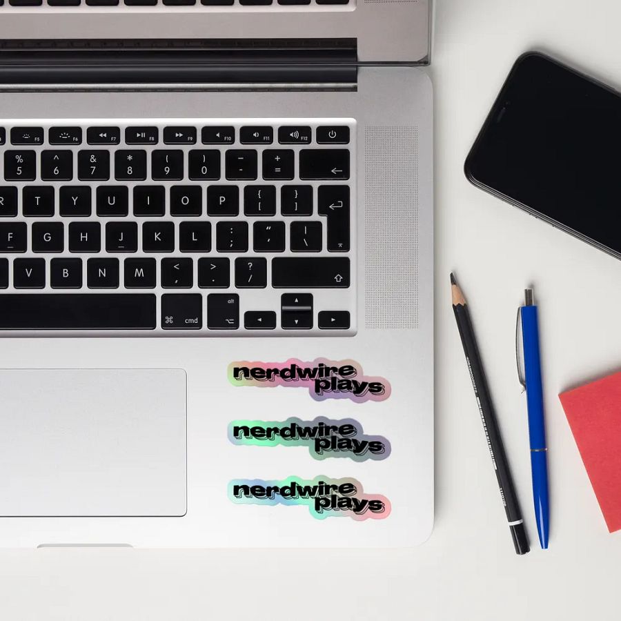 Nerdwire Logo Holo Sticker product image (12)