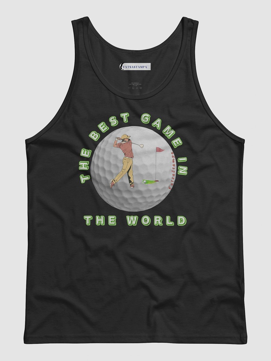 The Best Game in the World – 3D Golf Precision Men's Tank product image (4)