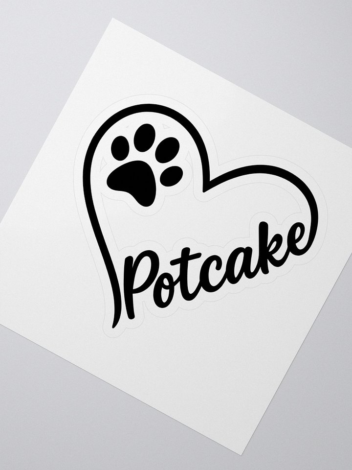 Potcake Love Sticker product image (2)