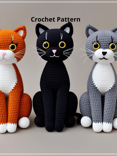 Cats in Stitches: A Beginner’s Guide to Crochet Cat Toys product image (3)