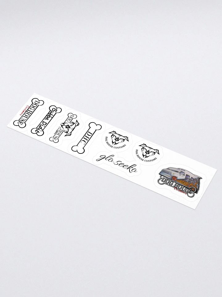 Dog House Customs Vinyl Kiss Cut Stickersheet product image (1)
