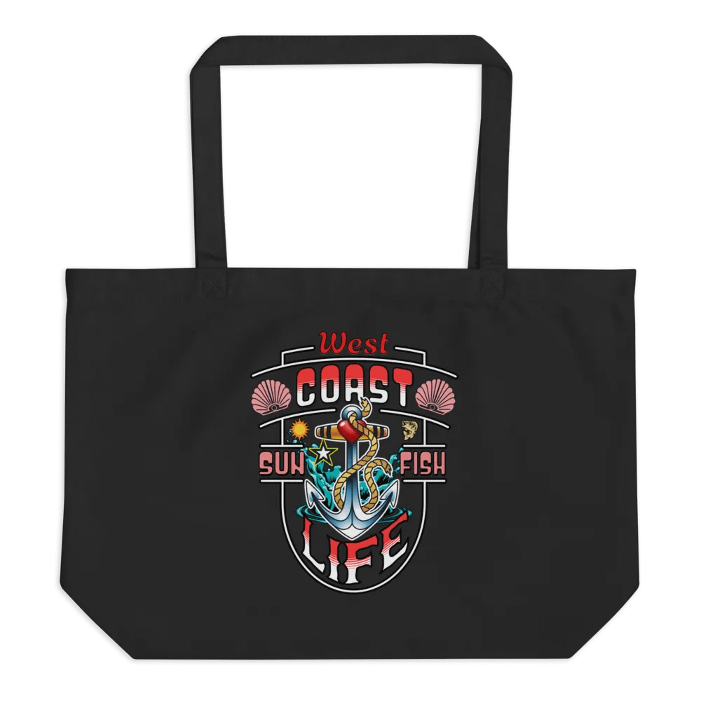 West Coast Life Emblem Tote Bag product image (1)