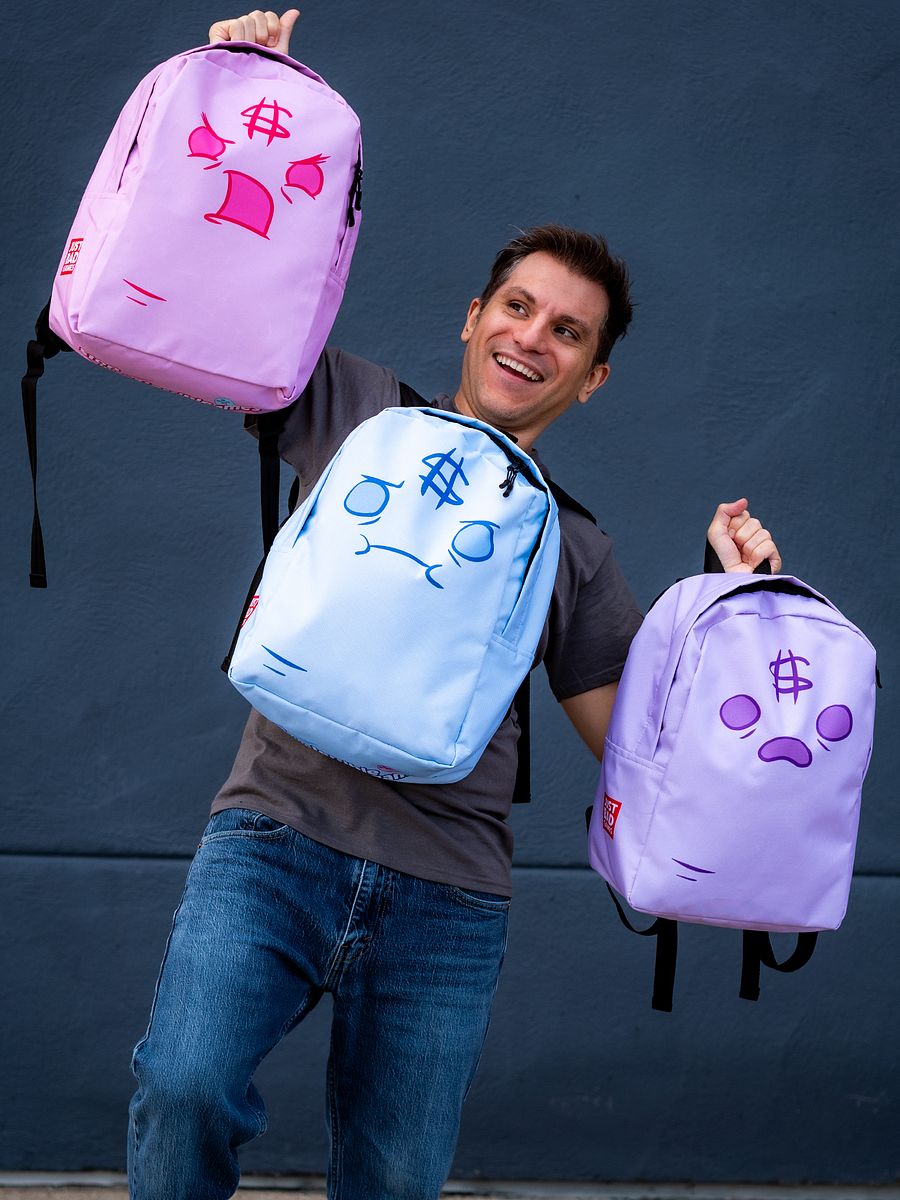 Blue Money Ghost Backpack product image (5)