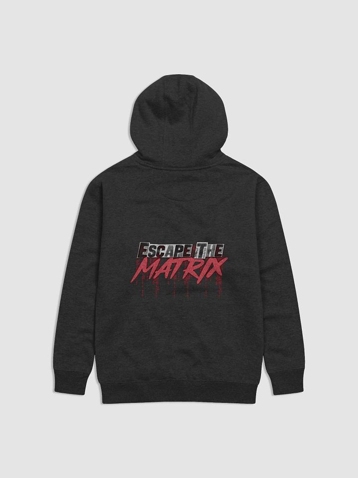 'ESCAPE THE MATRIX' Hoodie Red product image (2)