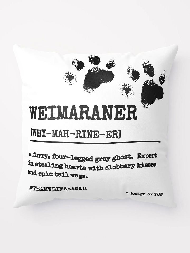 Definition of Weimaraner - Pillow product image (2)