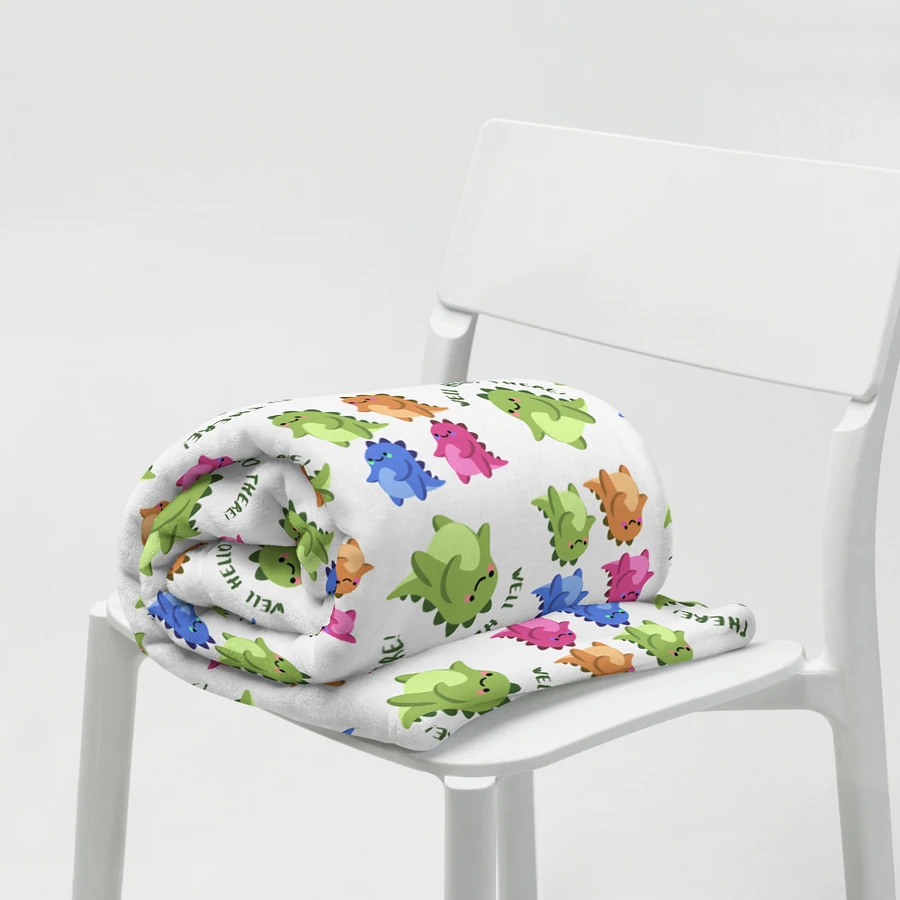 Cute Coloured Dinosaur Blanket product image (4)