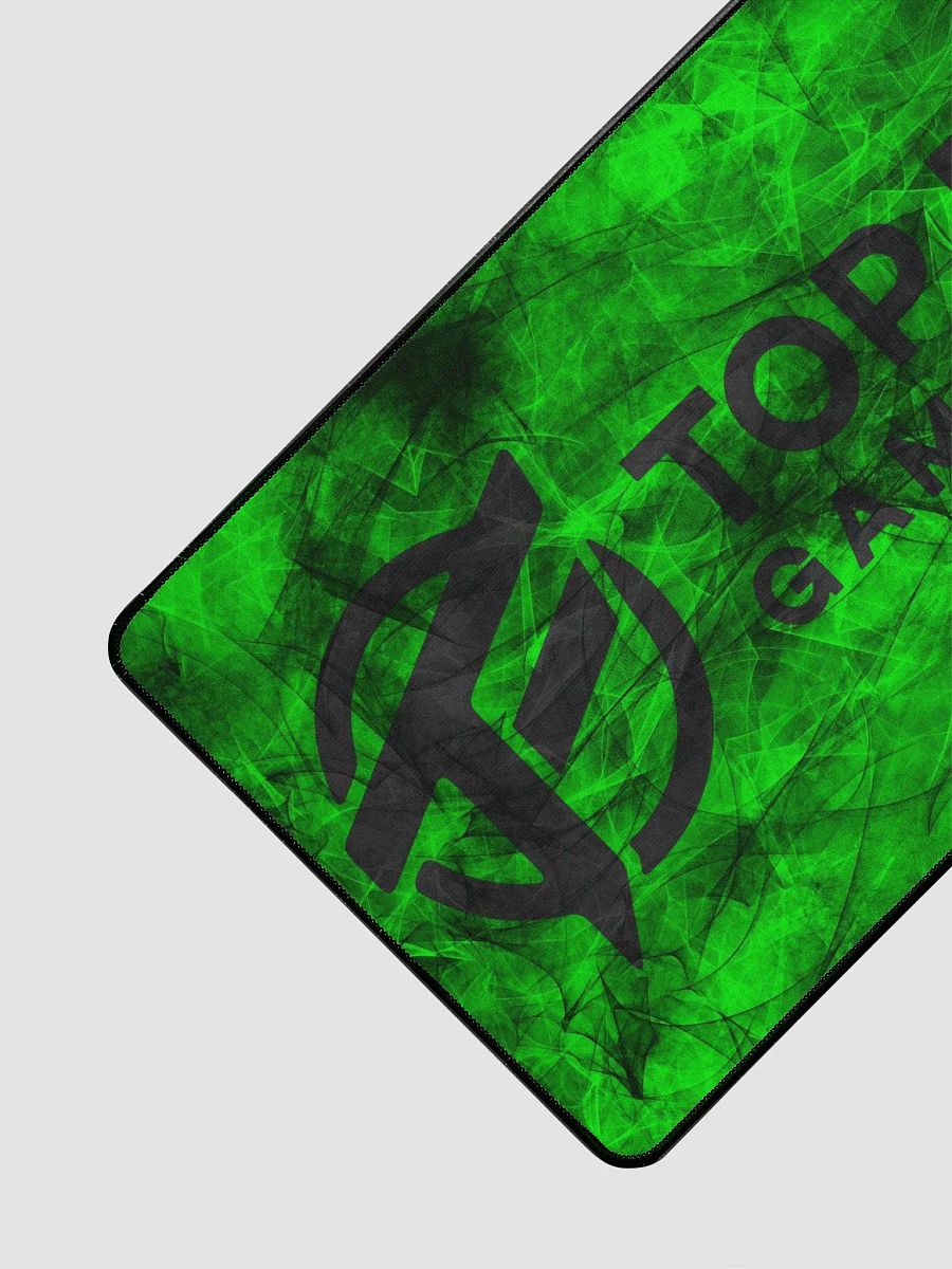 TopFrag™ Green Spiral Dark Logo Desk Mat 15.5" x 31.5" product image (3)