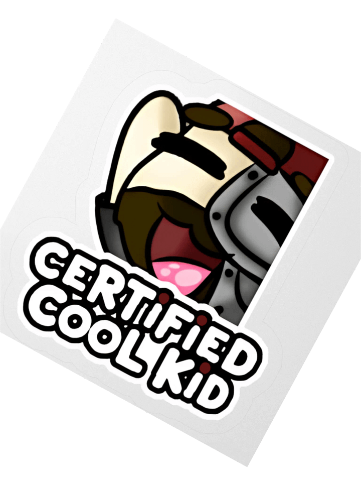 Certified Cool Kid Sticker product image (6)