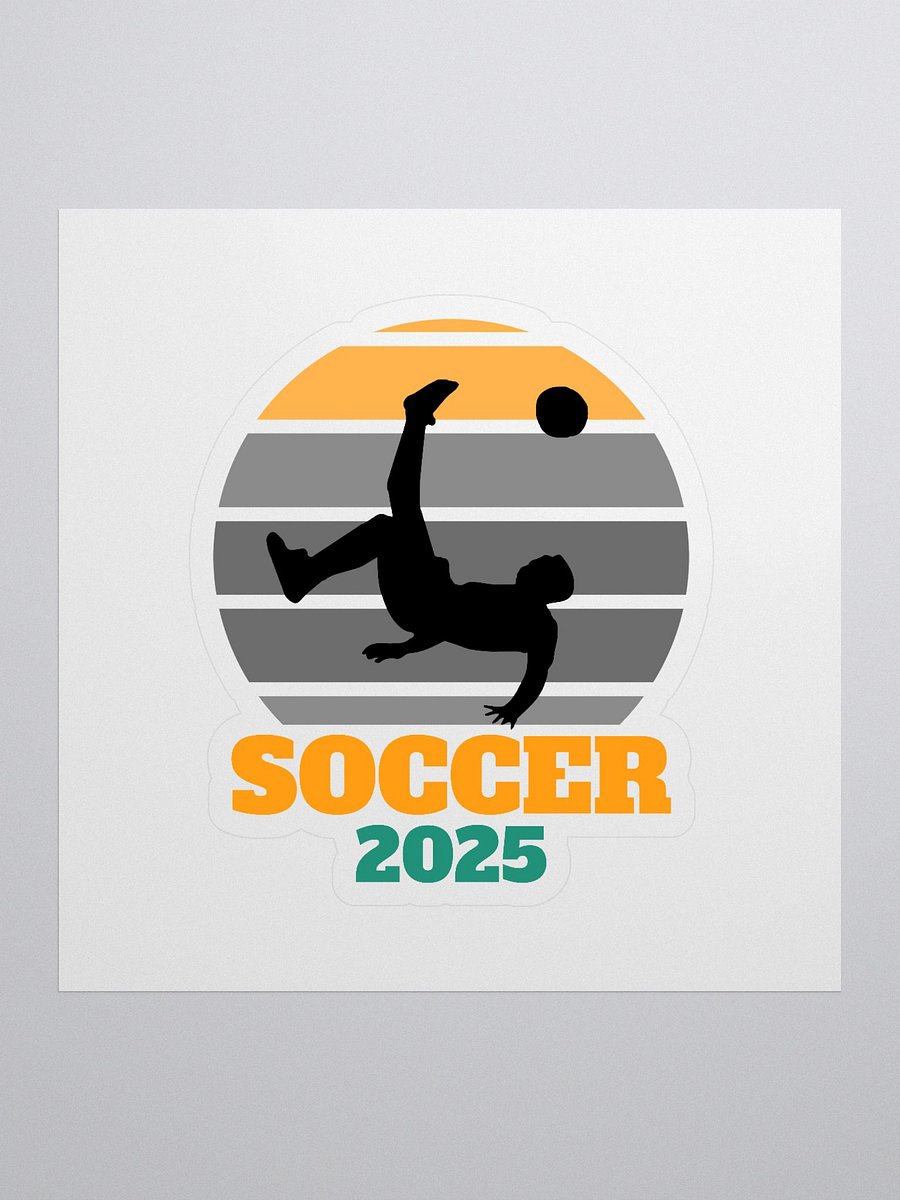 Soccer 2025 Kiss Cut Stickers product image (2)