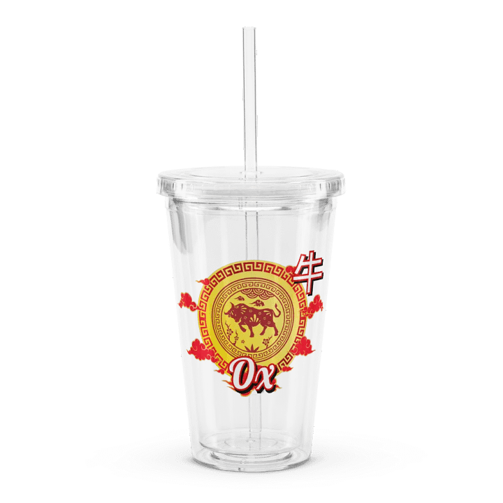 Ox - Chinese Zodiac Double Wall Plastic Tumbler product image (1)