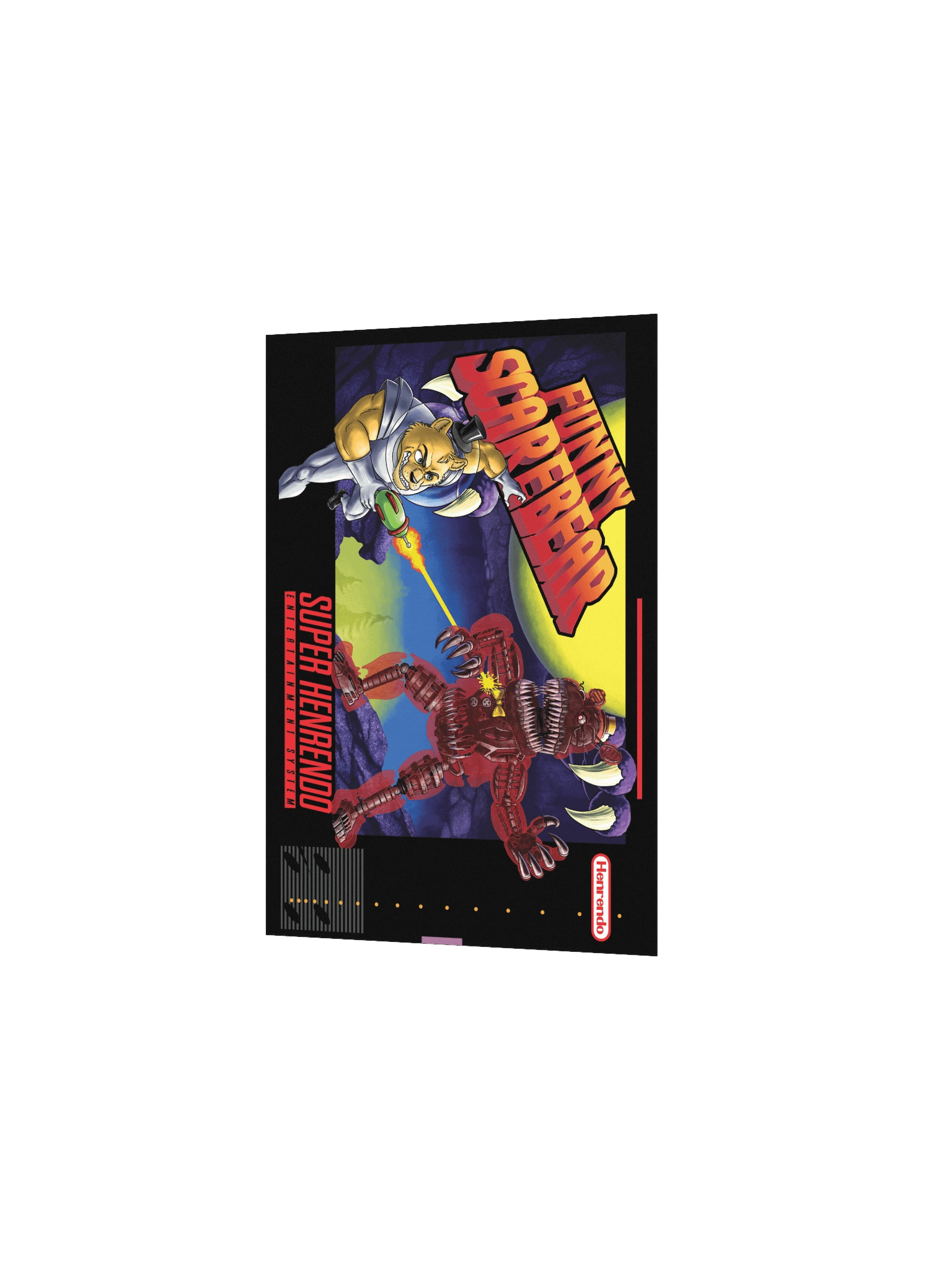 Super Funny Scare Bear Poster product image (3)