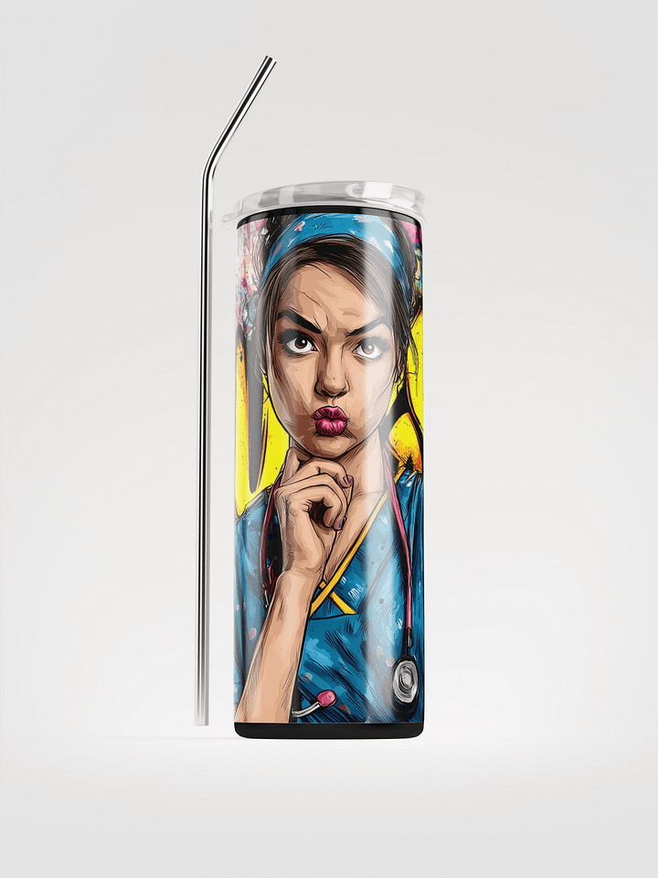 Graffiti Nurse Stainless Steel Tumbler product image (1)