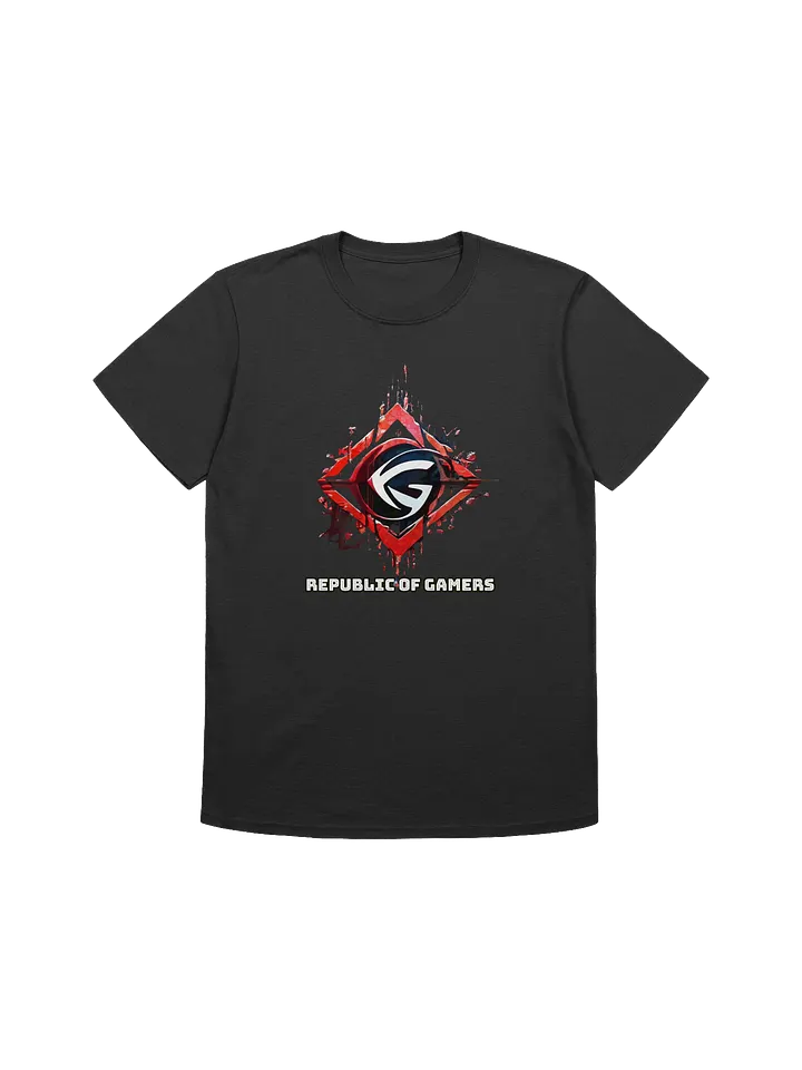 Republic of Gamers Logo T-Shirt, Trendy Gamer Tee, Perfect Gift for Gaming Enthusiasts product image (2)