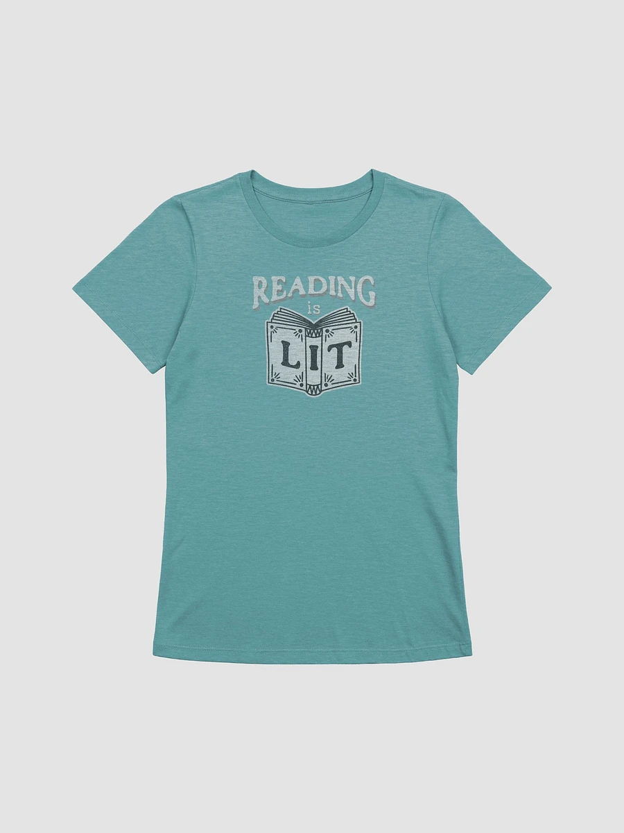 Reading Is Lit Women's Relaxed Fit Tee product image (3)