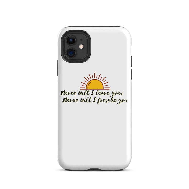 Never Will I leave you iPhone case product image (24)