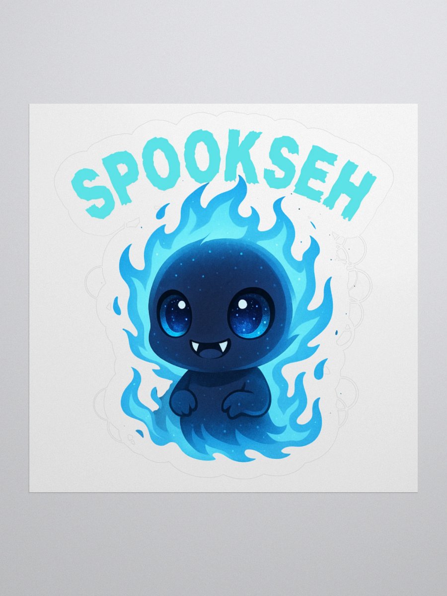 Spookseh's Fiery Creature Kiss Cut Stickers product image (3)