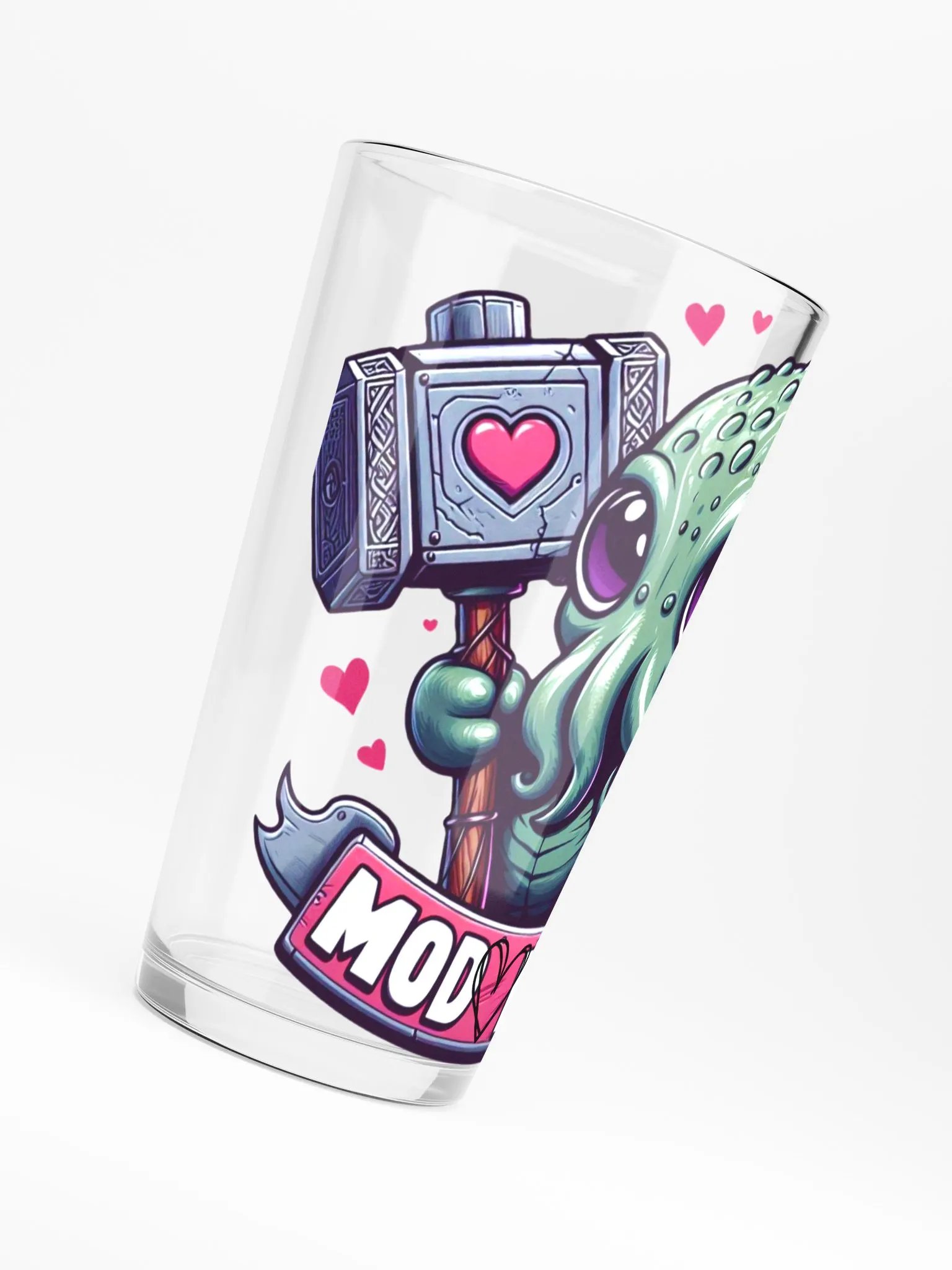 Mod Love Pint Glass! product image (6)